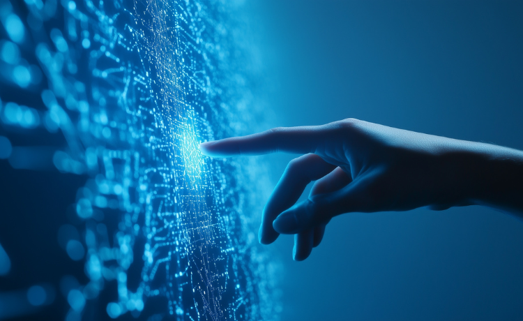 Hand wijzende vinger